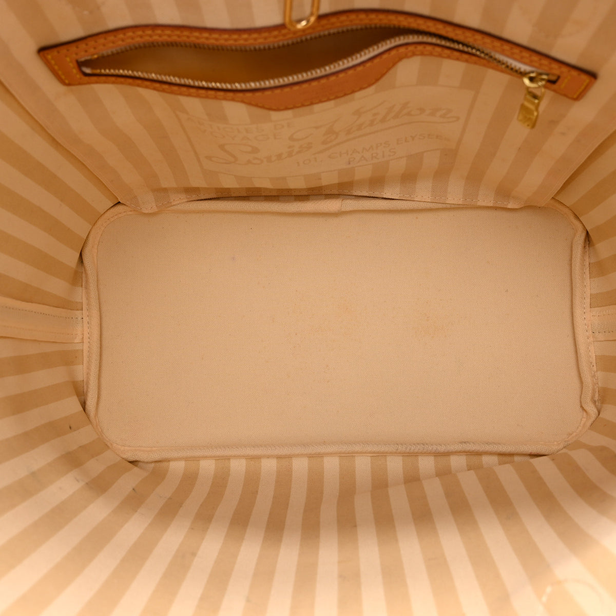 Louis Vuitton Monogram Rayures Neverfull MM 5 of 10