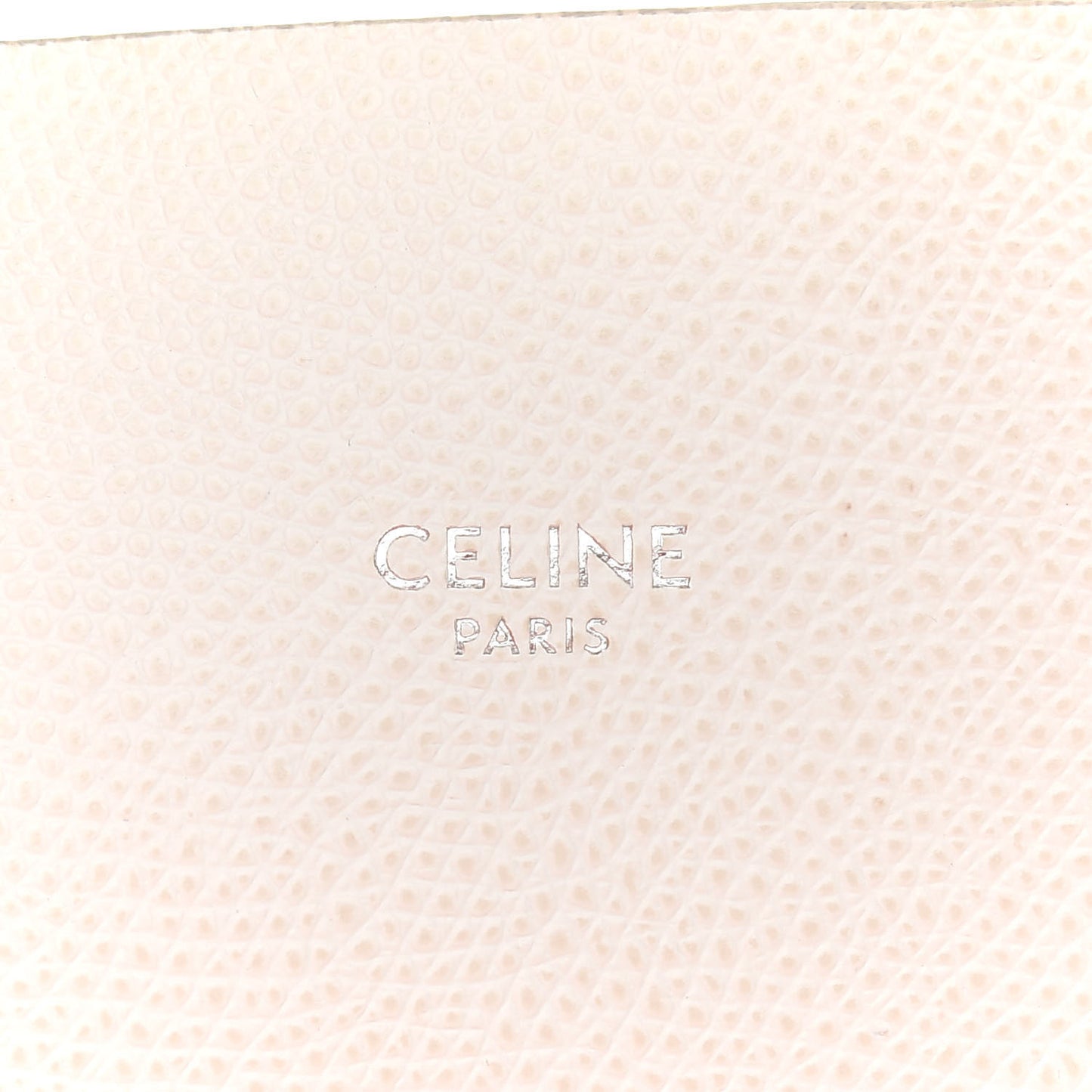 Grained Calfskin Small Vertical Cabas Cream