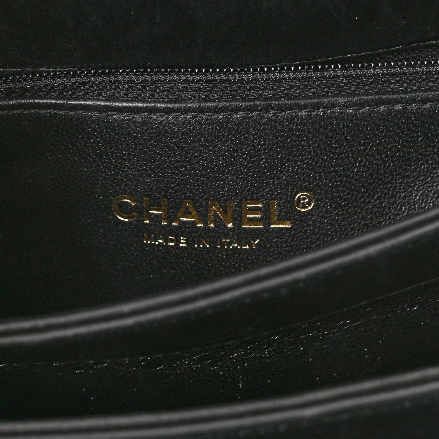 Chanel Lambskin Chevron Quilted Small Trendy CC Dual Handle Flap Bag Black 6 of 13