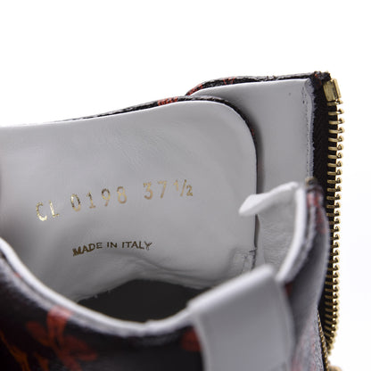 Louis Vuitton Catogram Stellar Sneaker Boots 37.5 Marron 9 of 9