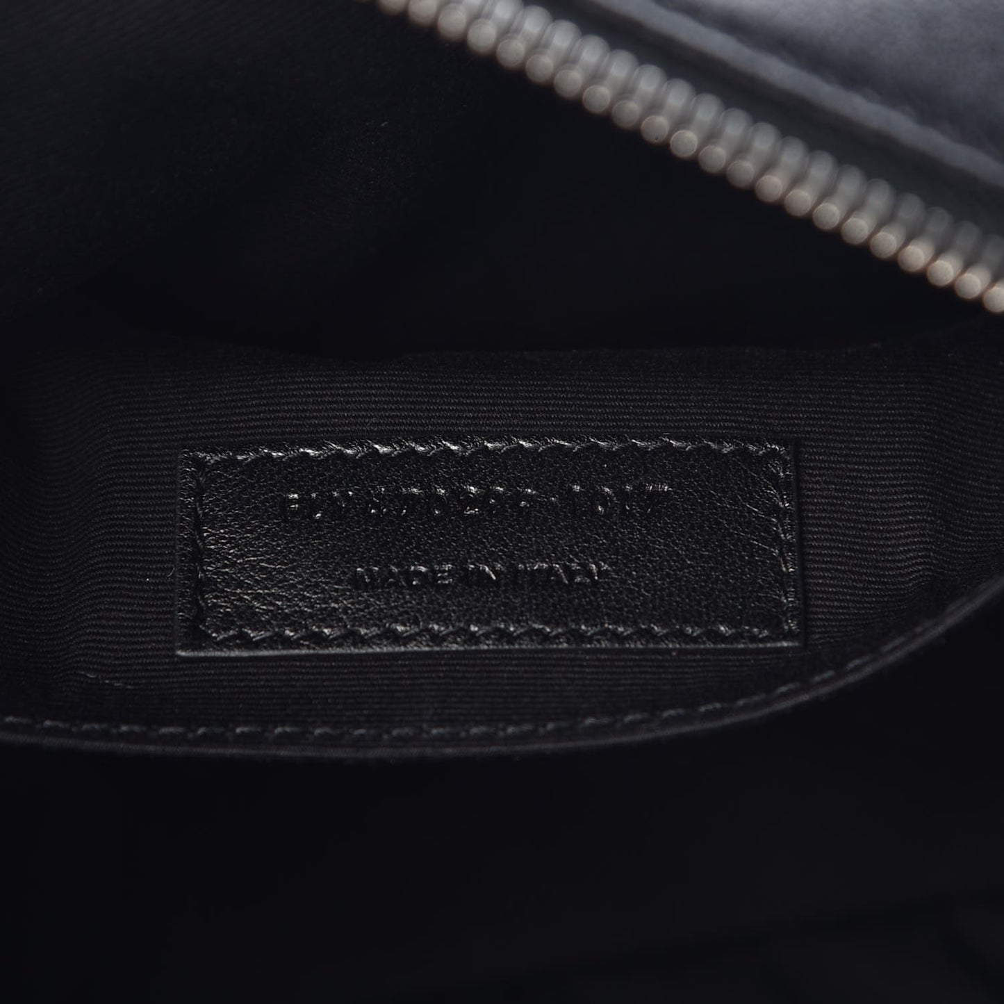 Lambskin Monogram Small Lou Camera Bag Black