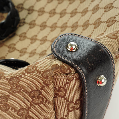 Gucci Monogram Small Pelham Shoulder Bag Dark Brown 9 of 11