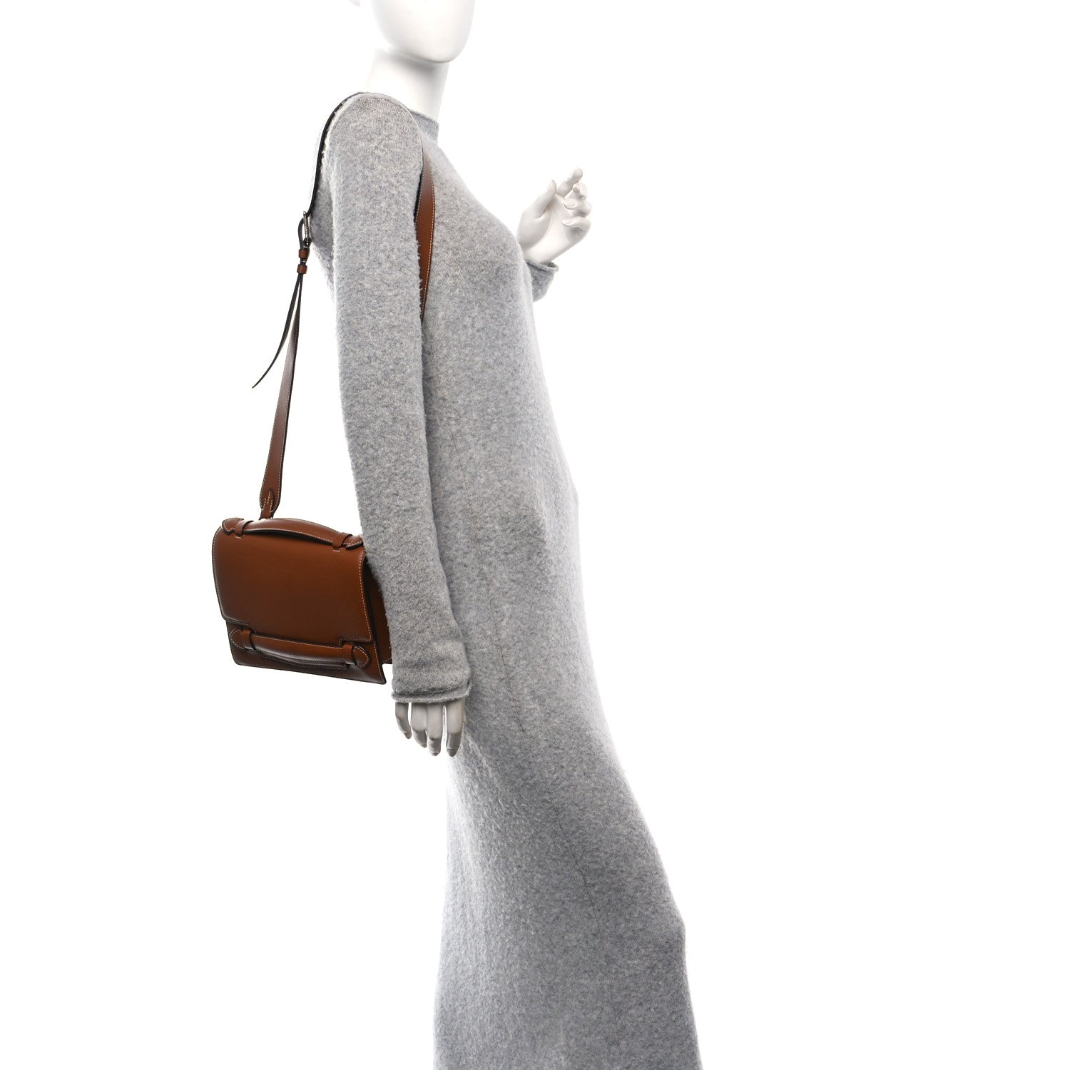 Moynat Dream Calfskin Malle PM Cognac 2 of 12