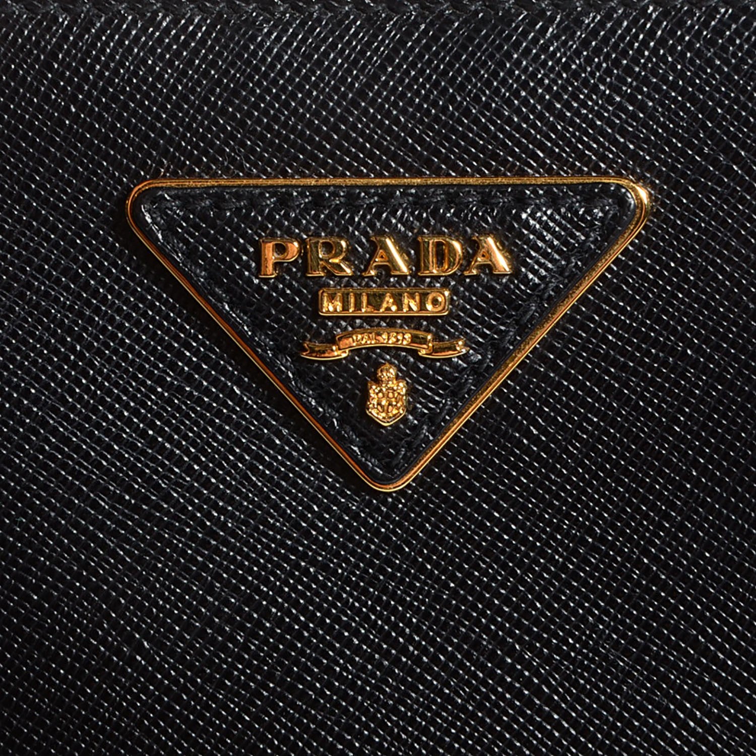 Prada Saffiano Lux Large Tote Nero Black 7 of 9