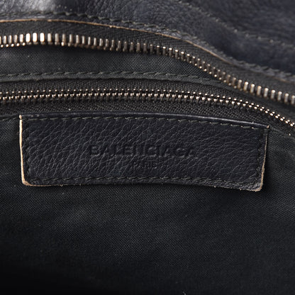 Balenciaga Supple Grained Calfskin Classic Silver Hardware Highlight City Black 10 of 28
