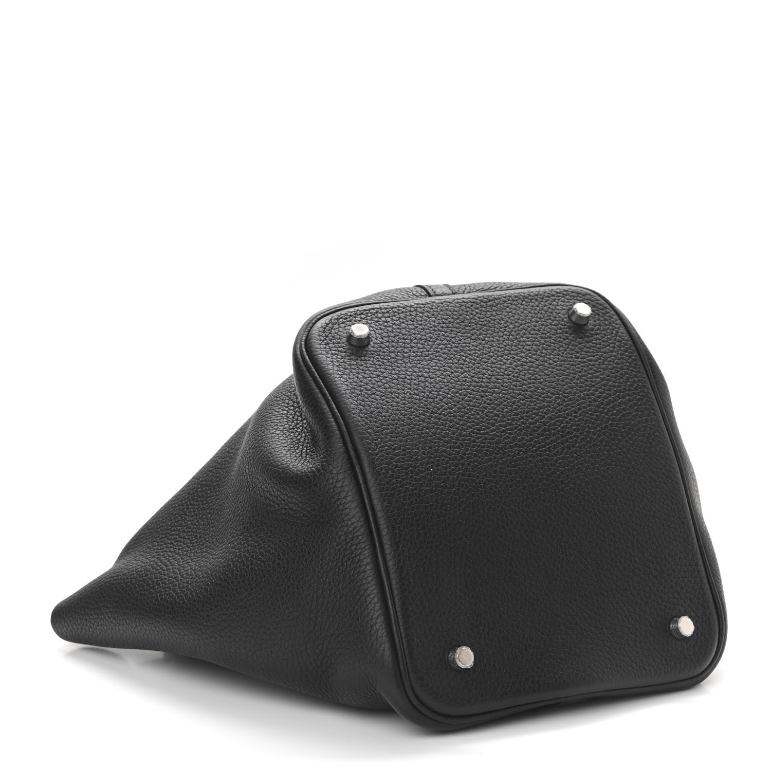 Hermes Taurillon Clemence Picotin Lock 22 MM Black 4 of 11