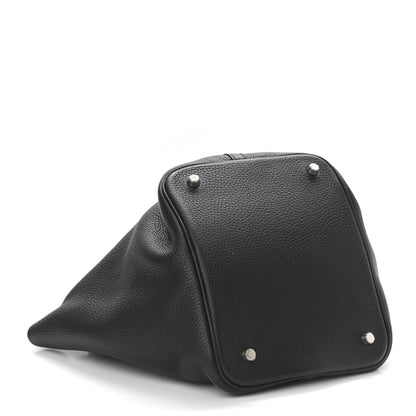 Hermes Taurillon Clemence Picotin Lock 22 MM Black 4 of 11