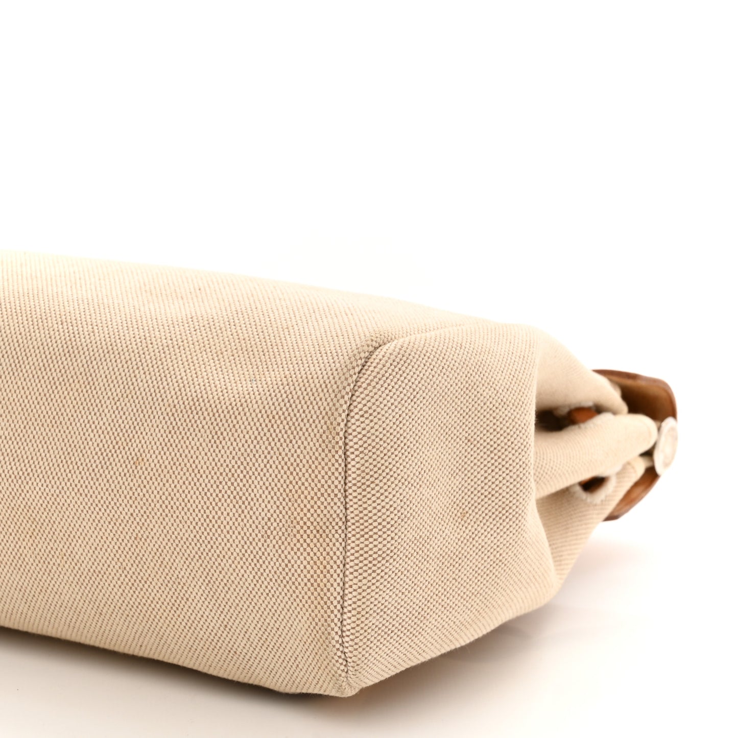Toile Vache Calfskin Herbag 30 PM Backpack Natural