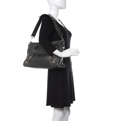 Balenciaga Agneau Giant 21 Silver Hardware City Anthracite 2 of 9