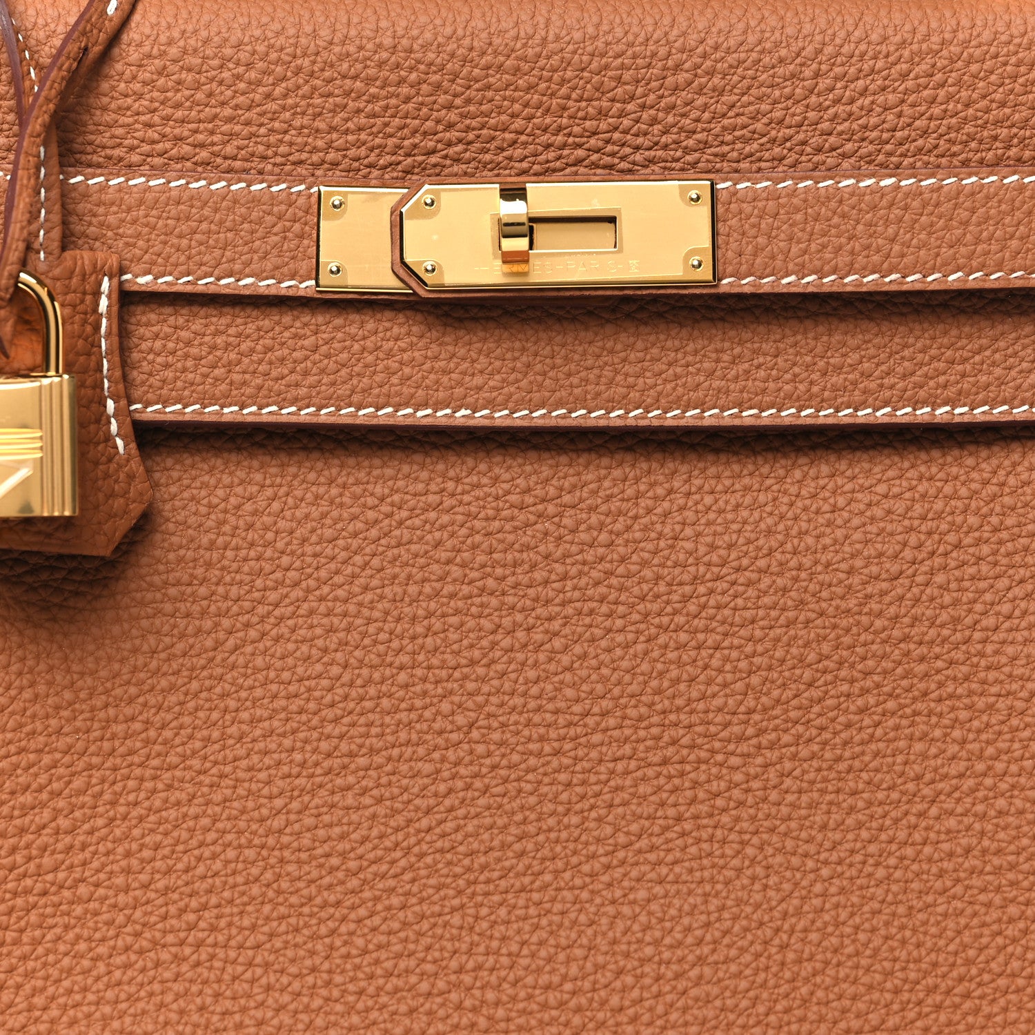 Hermes Togo Kelly Retourne 28 Gold 8 of 11