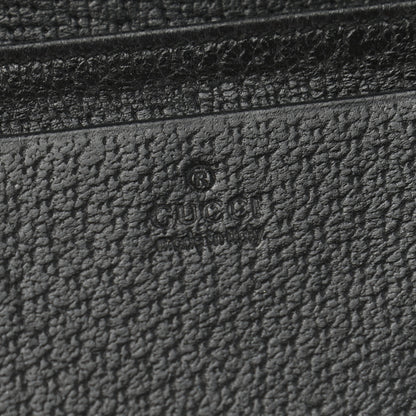 Gucci Calfskin Boar Ring Card Holder Black 6 of 10