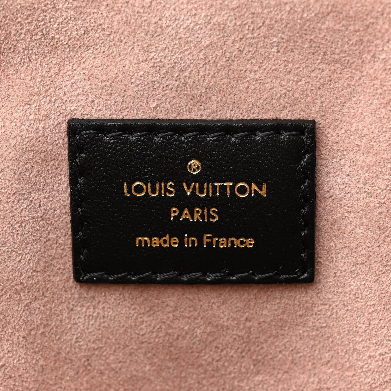 Louis Vuitton Lambskin Embossed Monogram Coussin PM Black 7 of 11