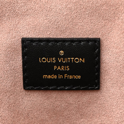 Louis Vuitton Lambskin Embossed Monogram Coussin PM Black 7 of 11