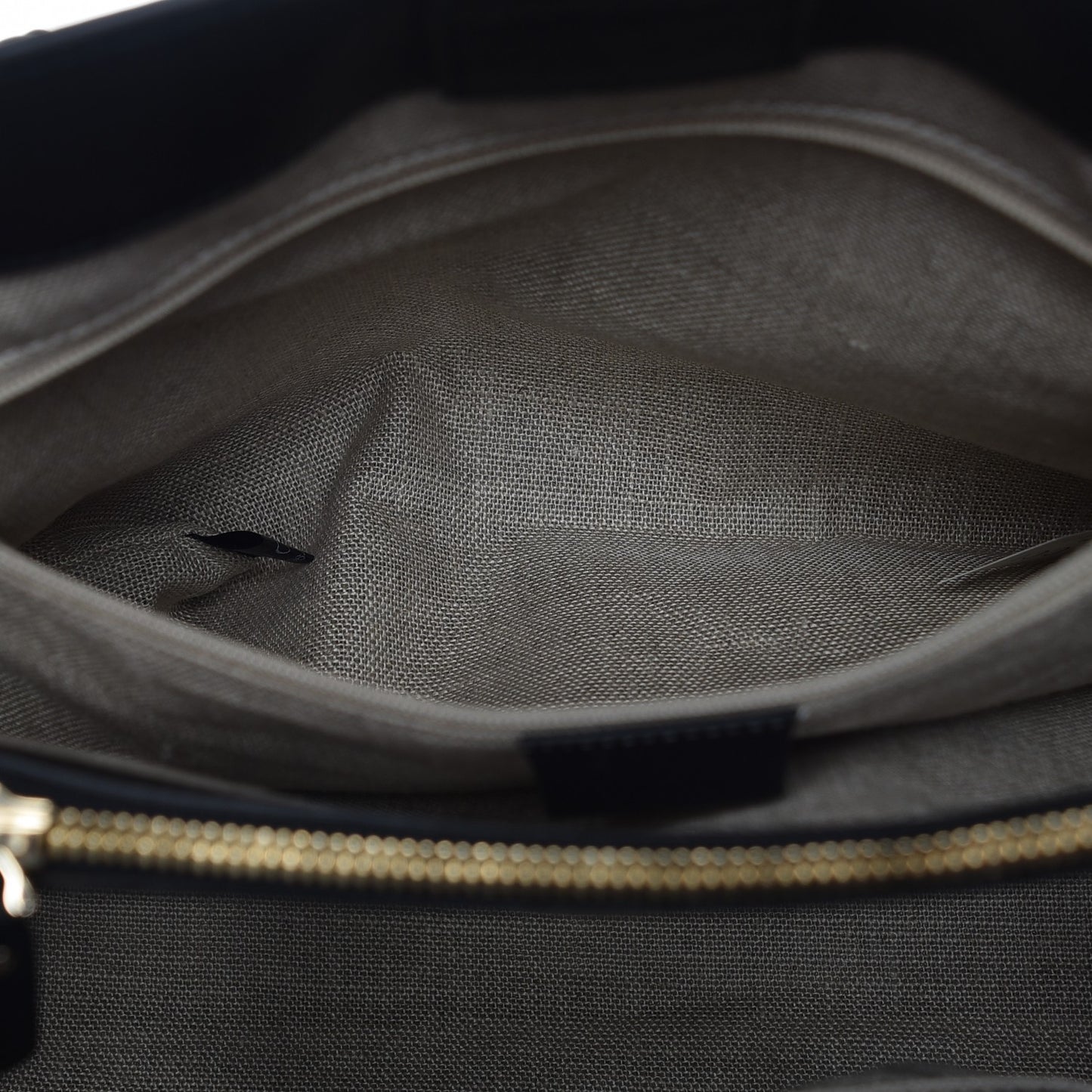 Soft Microguccissima Medium Tote Black