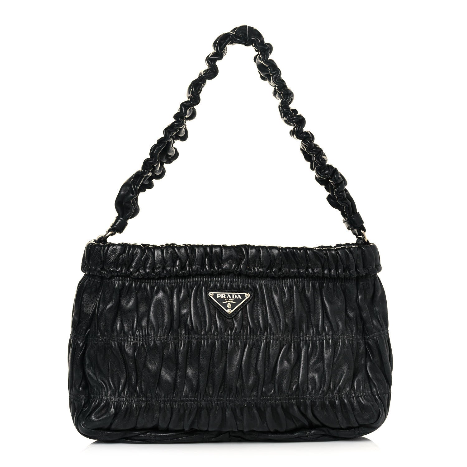 Prada Nappa Gaufre Mini Bag Black 1 of 12