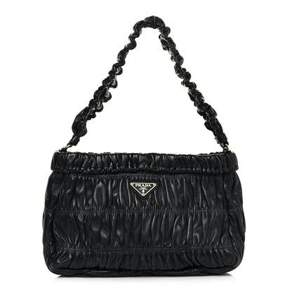 Prada Nappa Gaufre Mini Bag Black 1 of 12