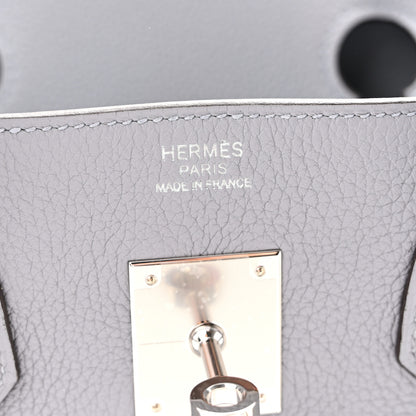 Hermes Togo BIRKIN 30 Gris Pantin 6 of 10