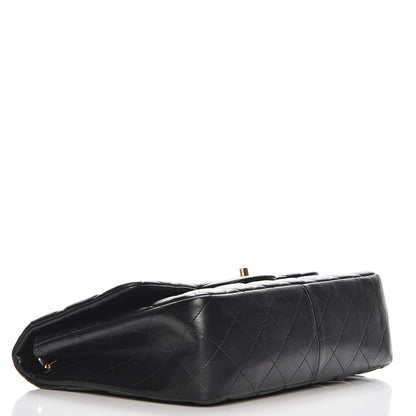 Chanel Lambskin Quilted Jumbo Single Flap Black 4 of 7