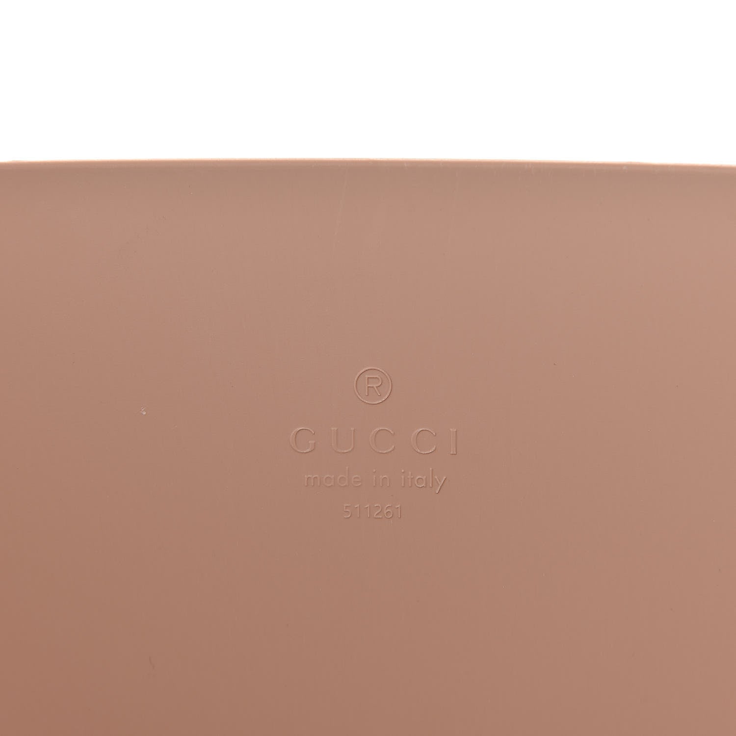 Gucci Rubber Oversized Logo Tote Rosa 6 of 14