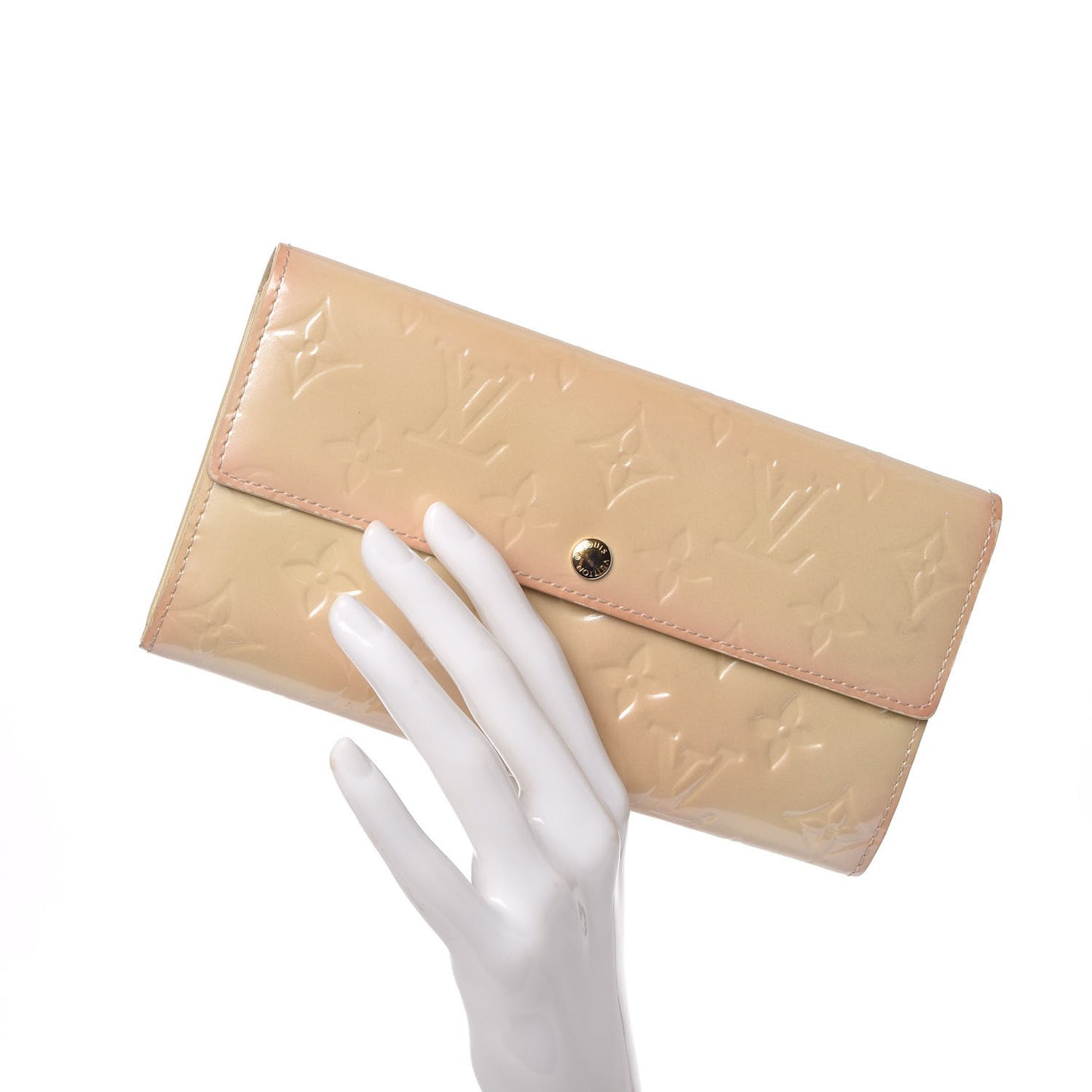 Vernis Sarah Wallet Rose Florentin