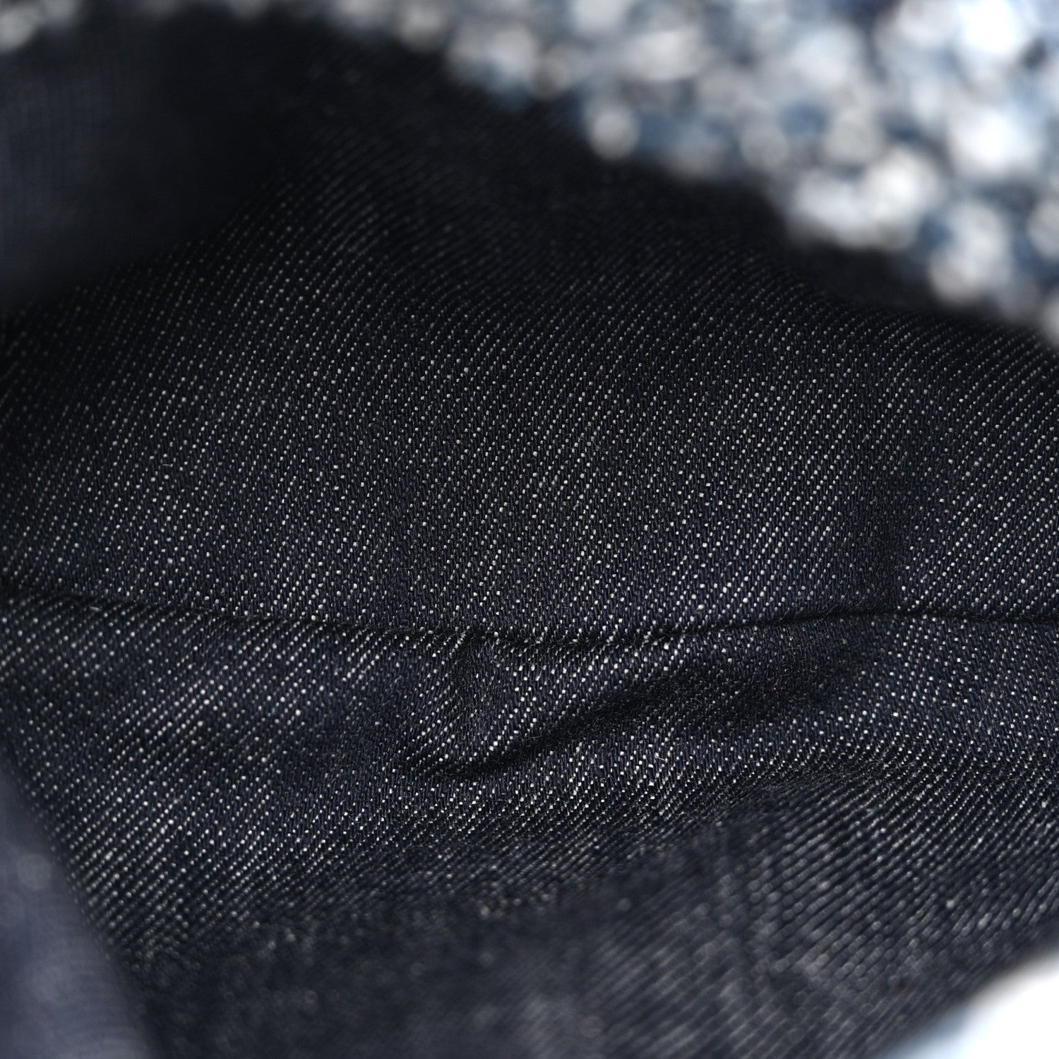 Bottega Veneta Denim Boucle Mini Jodie Indigo Silver 5 of 10