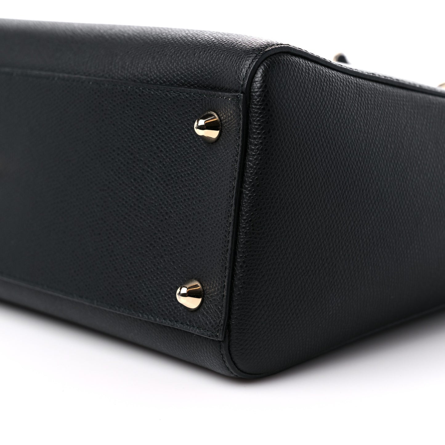 Grained Calfskin Large Lady Dior Black