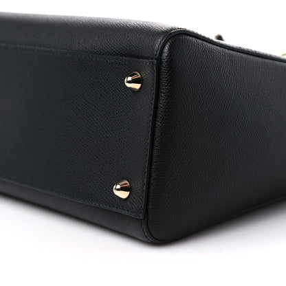 Christian Dior Grained Calfskin Large Lady Dior Black 9 of 12