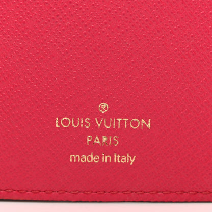 Louis Vuitton Damier Azur 2017 Christmas Animation Victorine Wallet 6 of 7