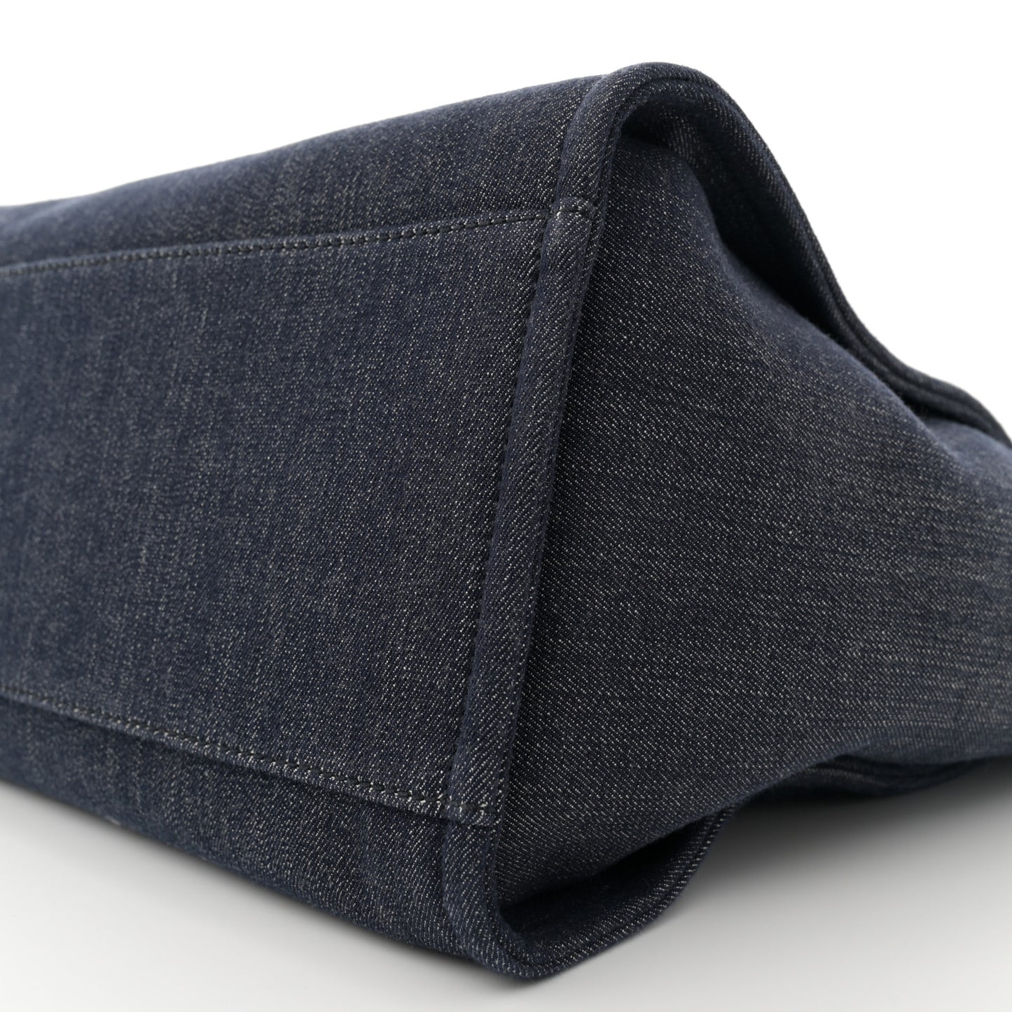 Denim Large Deauville Tote Dark Blue