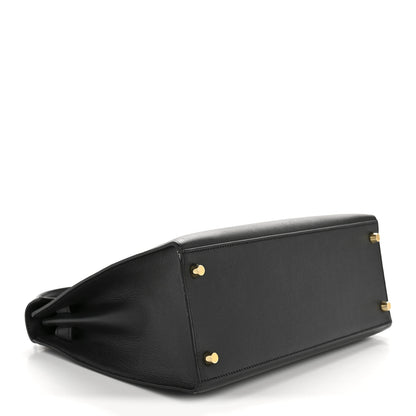 Hermes Epsom Kelly Sellier 28 Black 4 of 12
