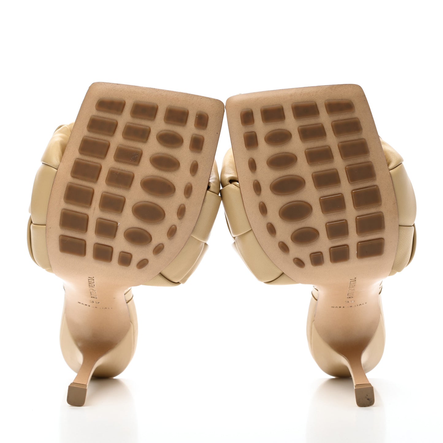 Nappa Maxi Intrecciato Lido Mule Sandals 39 Bandage