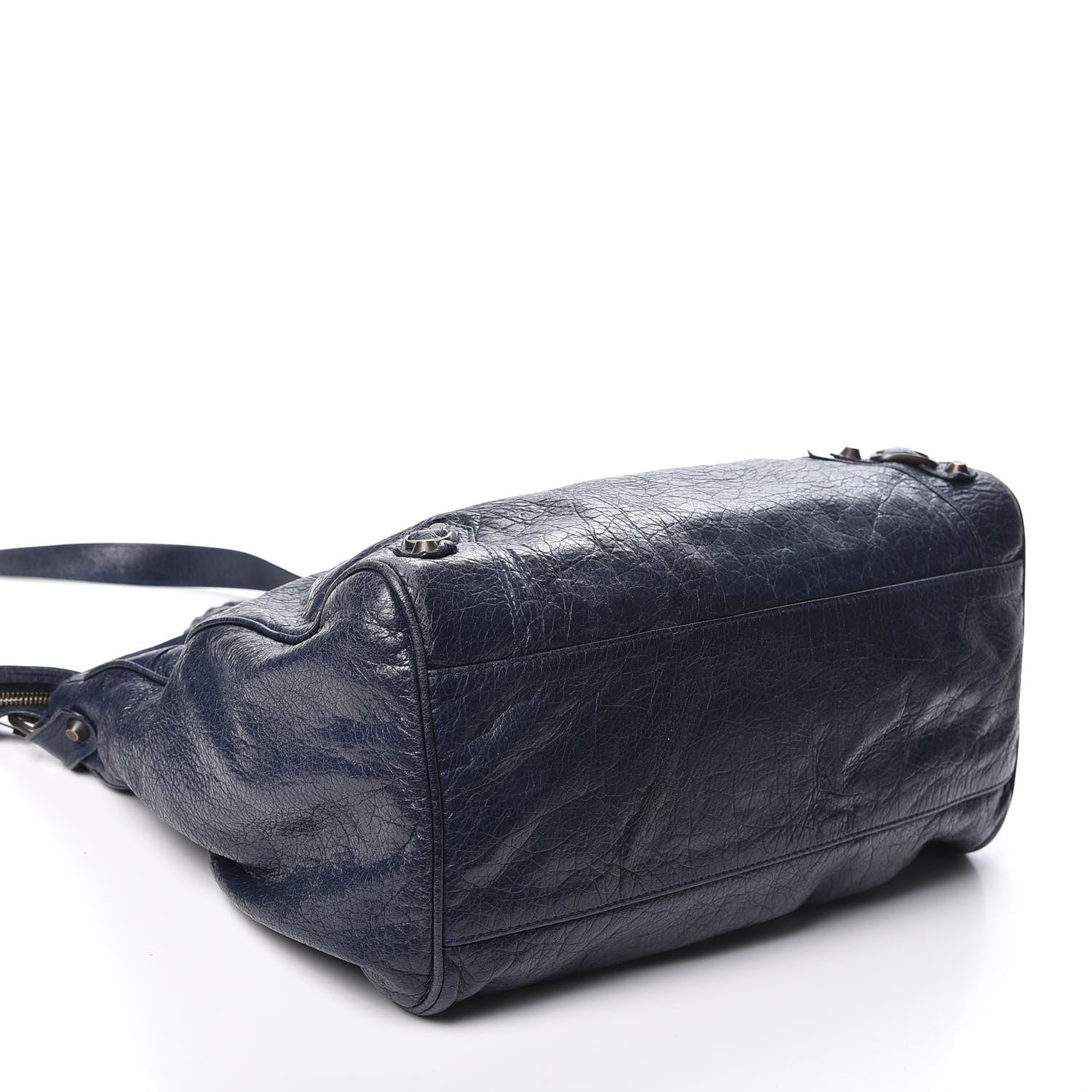 Balenciaga Agneau Classic Hardware Velo Bleu Obscur 3 of 10