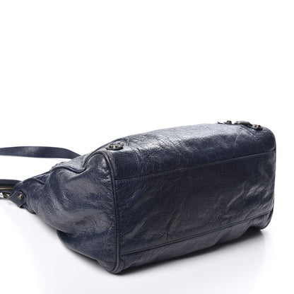 Balenciaga Agneau Classic Hardware Velo Bleu Obscur 3 of 10