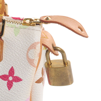 Louis Vuitton Monogram Multicolor Mini Sac HL Speedy White 5 of 8