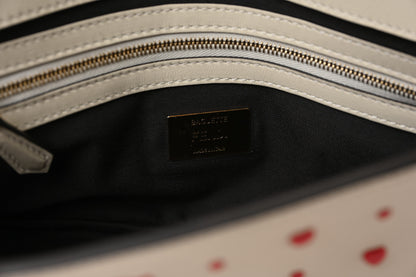Fendi Vitello Burro Chinese Valentines Day Karligraphy Embroidered Baguette 1997 Pana Rosso Cardinale 13 of 18
