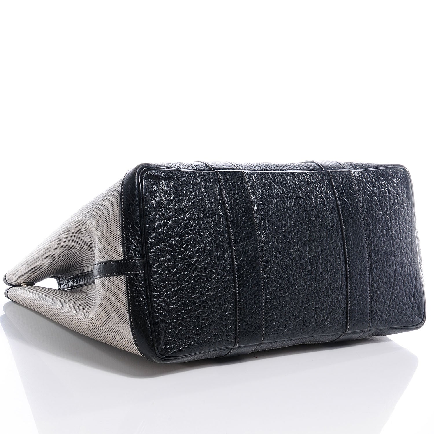 Hermes Toile Leather Garden Party MM 4 of 8