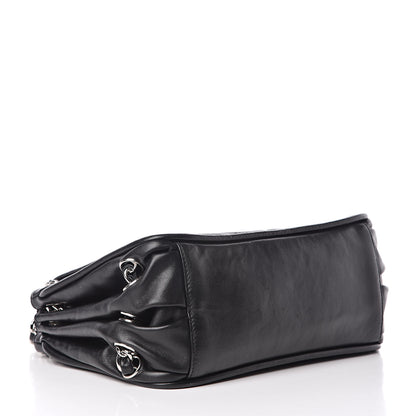 Chanel Calfskin Diagonal Ligne Flap Black 4 of 14