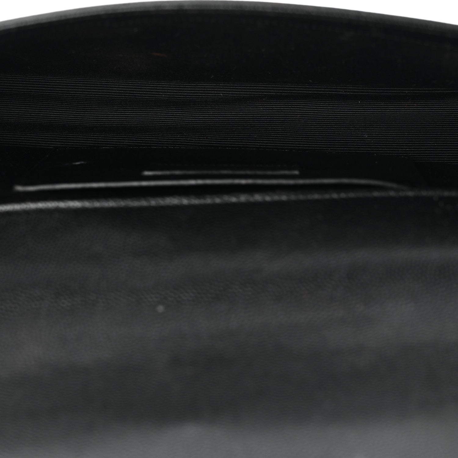 Saint Laurent Grain De Poudre Monogram Cassandre Clutch Black 5 of 17