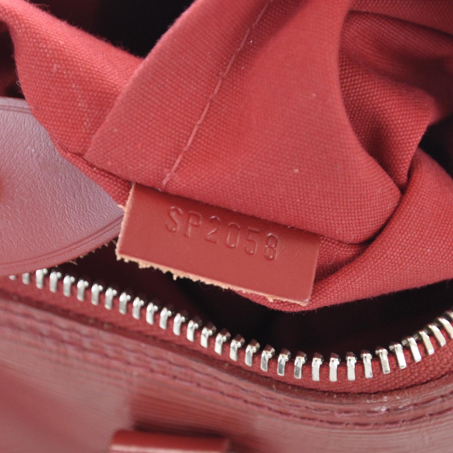 Louis Vuitton Epi Speedy 30 Red 9 of 9
