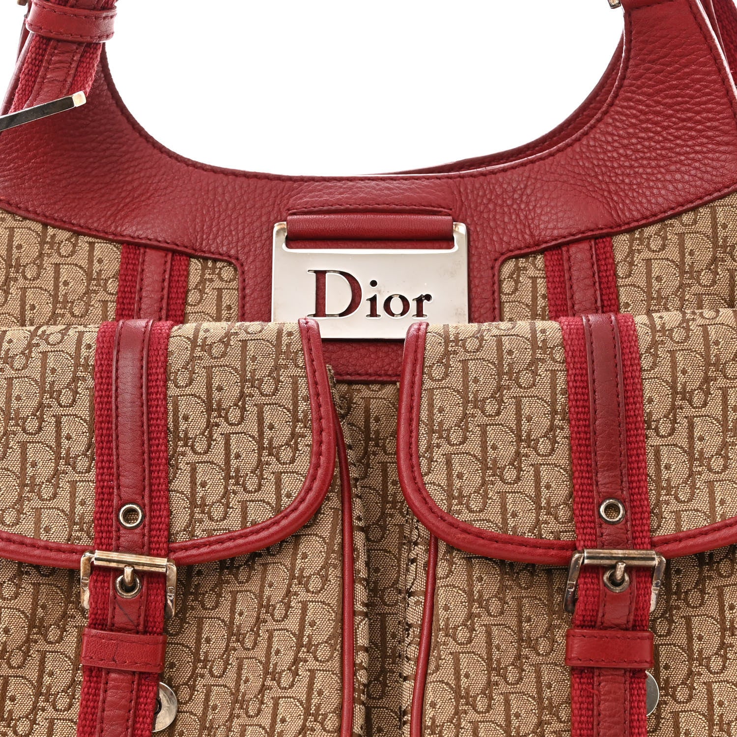 Christian Dior Diorissimo Hobo Red 10 of 18
