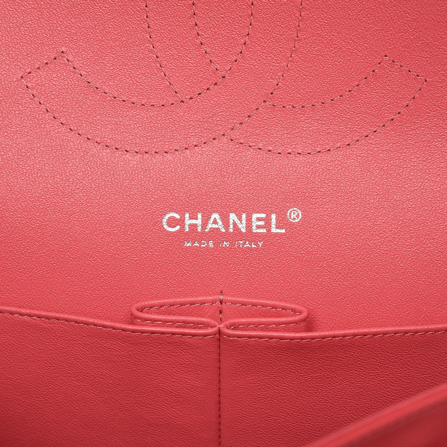 Patent Quilted Jumbo Double Flap Pink