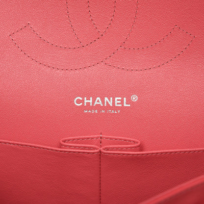 Chanel Patent Quilted Jumbo Double Flap Pink 8 of 10