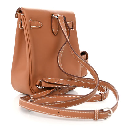 Hermes Swift Kelly Jump Backpack Gold 2 of 10