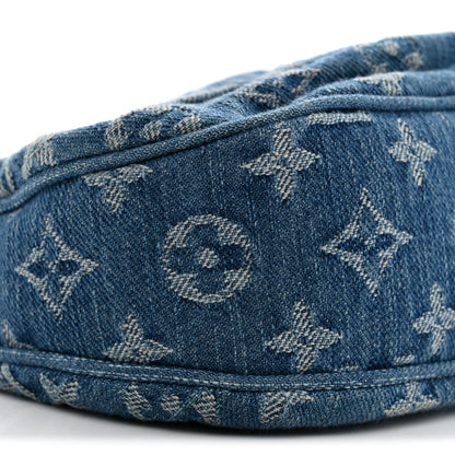 Louis Vuitton Monogram Denim Pochette Valley Blue 8 of 10