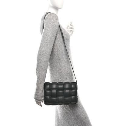Bottega Veneta Nappa Maxi Intreccio Padded Cassette Crossbody Bag Black 2 of 11
