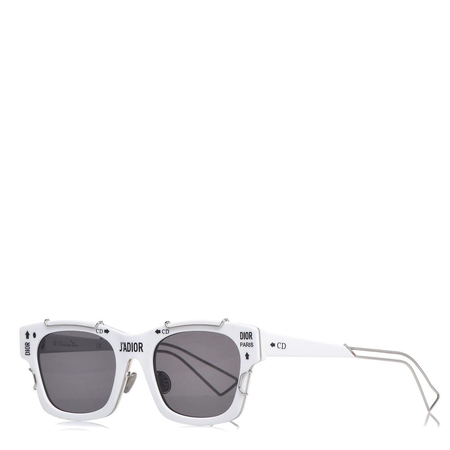 Christian Dior Acetate J'adior Sunglasses White 1 of 7