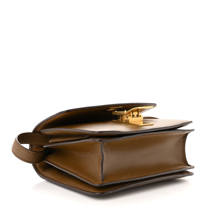 Celine Smooth Calfskin Small Classic Box Flap Bag Camel 4 of 15