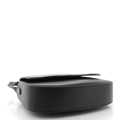 Mansur Gavriel Calfskin Flap Crossbody Bag Black 4 of 9