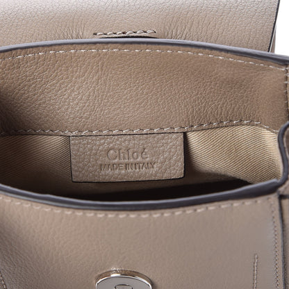Chloe Suede Calfskin Mini Faye Backpack Motty Grey 6 of 7