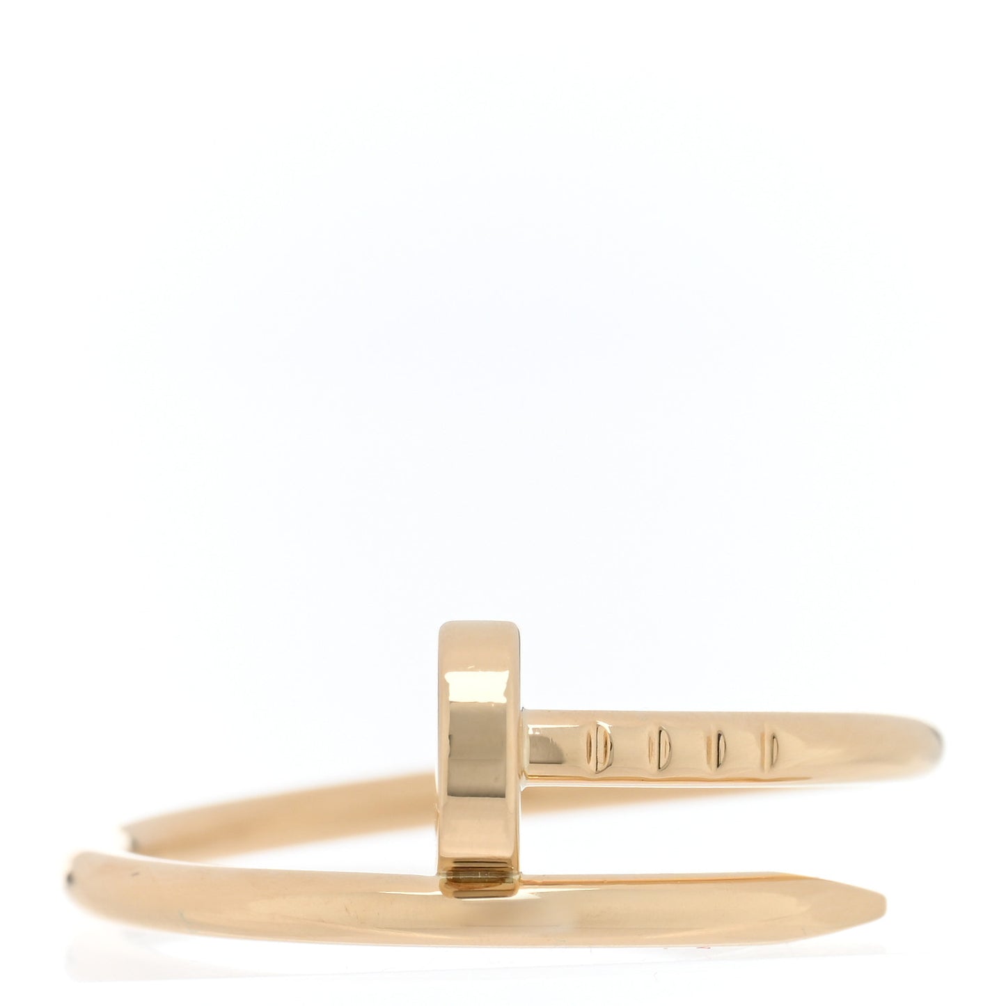 18K Yellow Gold Small Juste Un Clou Ring 54 6.75
